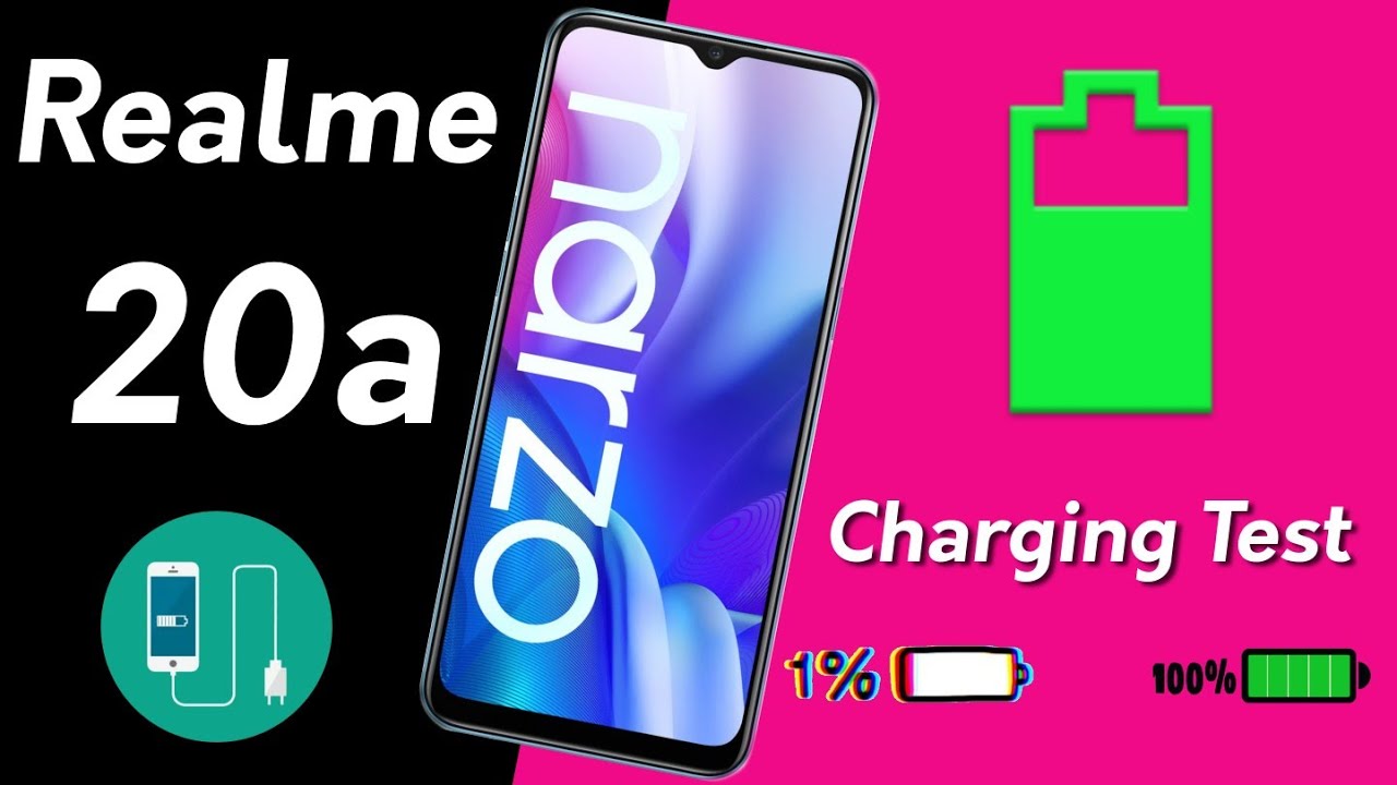 Realme Narzo 20A Charging Speed Test 0% to 100% unbelievable results in 2020