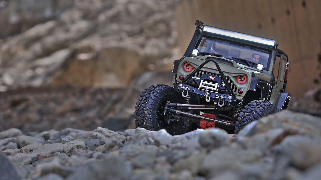 Xtraspeed JK Rubicon Axail SCX10 II Jeep Wrangler ' Enjoy in the Valley '