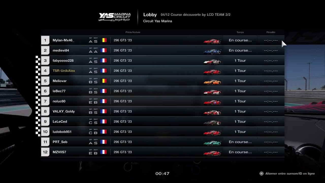Course Gilles Villeneuve 296 GT3