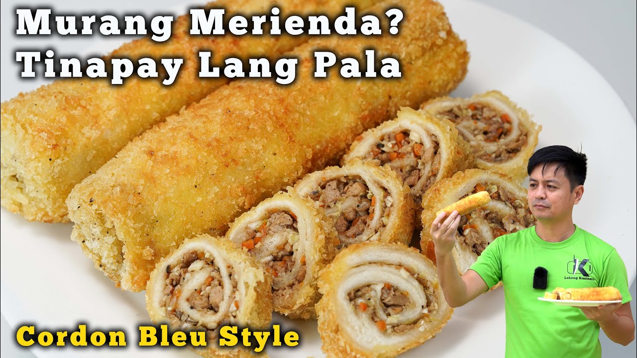 Murang Merienda | Meaty Bread Roll
