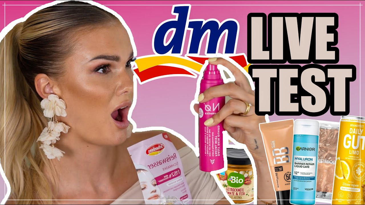 DM NEUHEITEN im TEST - Lohnt sich das Geld?🤔 Make Up, Pflege, Food & Drinks I Cindy Jane