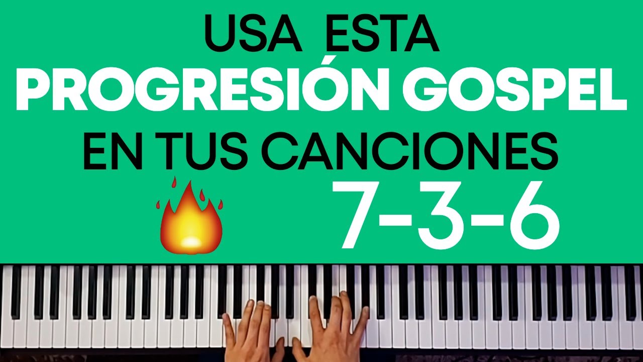 🔥 Progresión GOSPEL para REARMONIZAR CUALQUIER CANCIÓN | Tutorial de Piano | Armonía AVANZADA GOSPEL