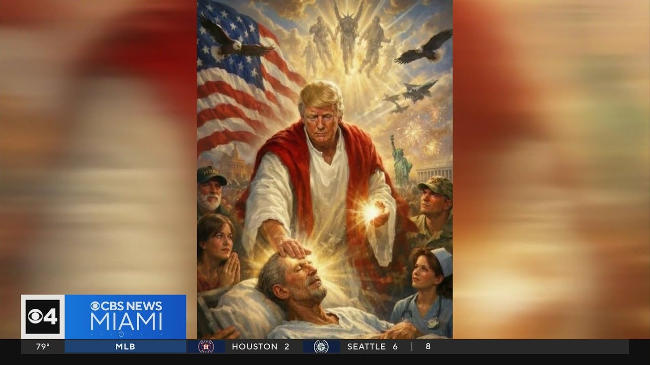 Miami Archbishop responds to Trump&rsquo;s attacks on pope over Iran war, viral AI image