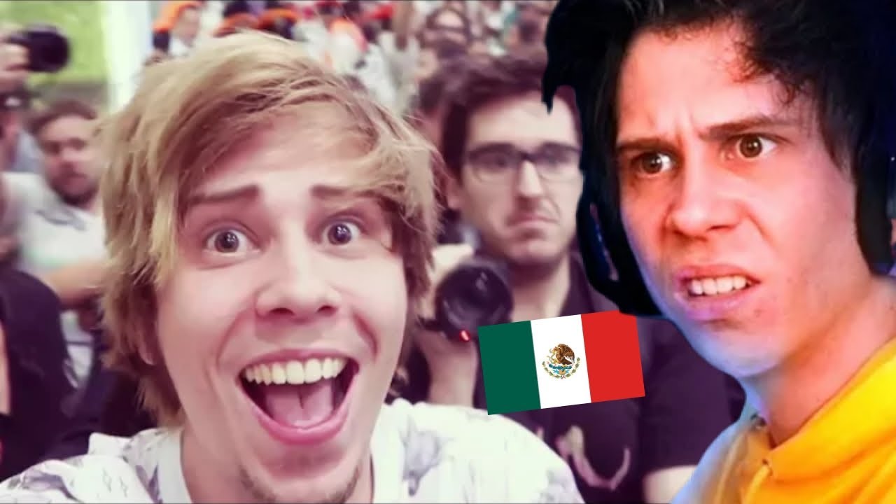 RUBIUS reacciona a su EPIC VLOG en MEXICO *2017*