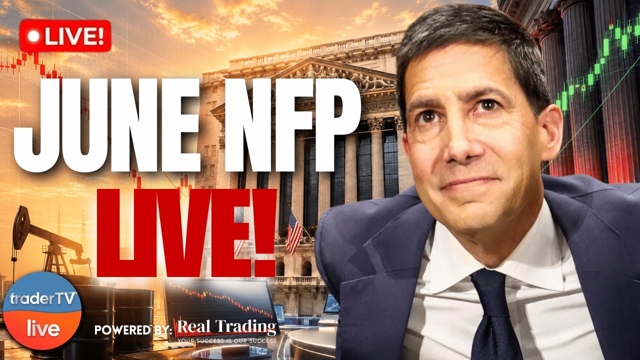 June NFP at 830 ET! Nvidia, Chip Stocks Extend Slide | Stock Market Live