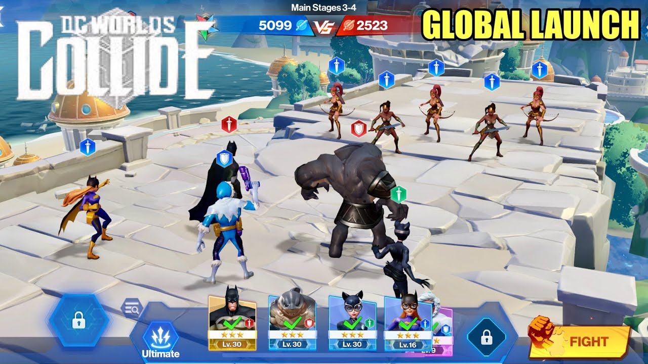 DC Worlds Collide | iOS | Global Launch Gameplay