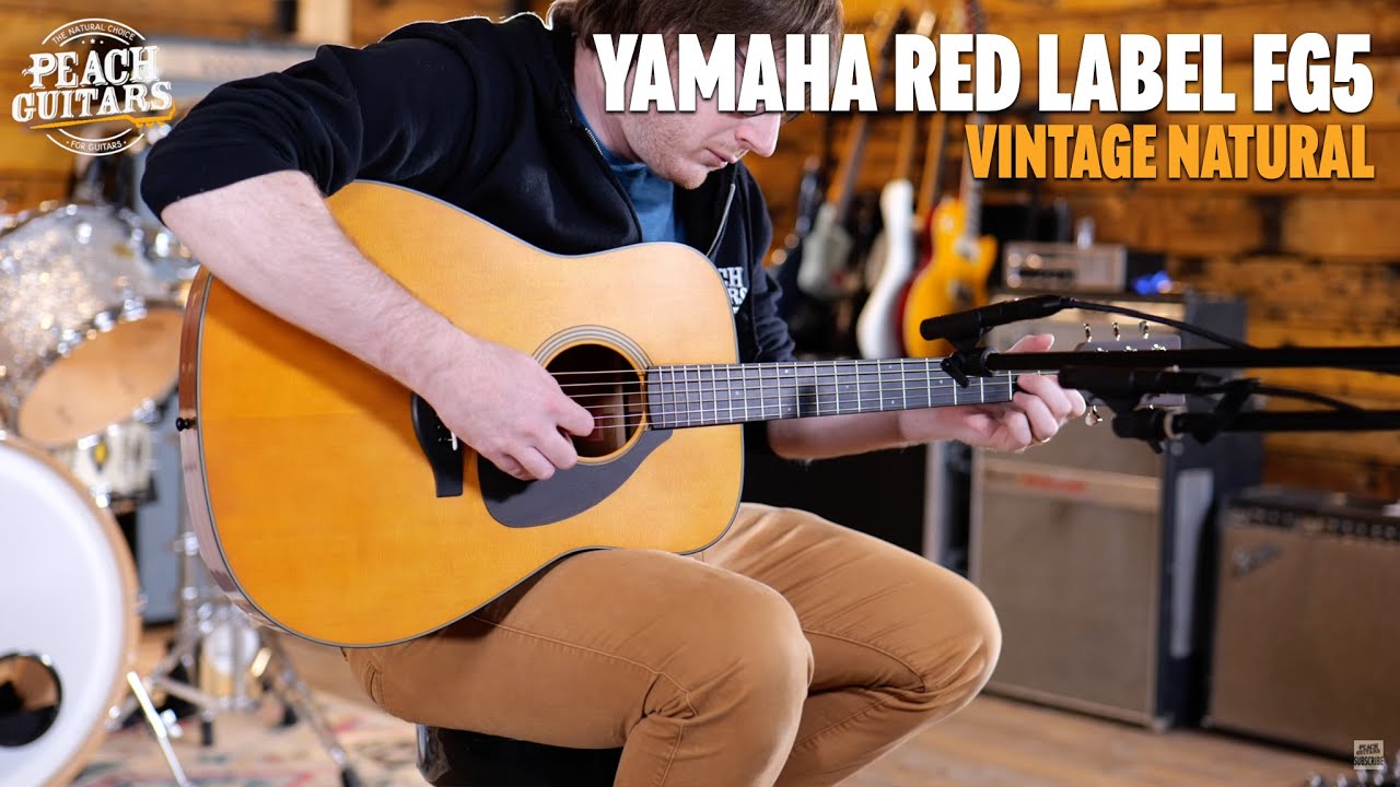 No Talking...Just Tones | Yamaha Red Label | FG5 - Vintage Natural