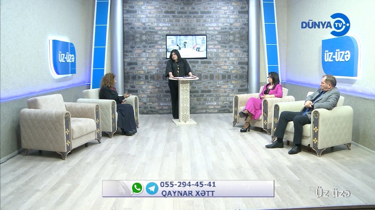 Üz  üzə  DTV  04 02  2026  Könül Həbibqızının Təqdimatında