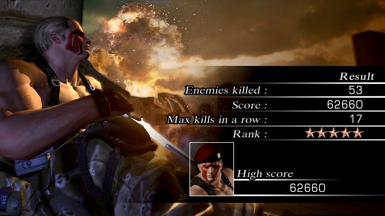 RE4 Merc Mode: Krauser Doesn't Play!