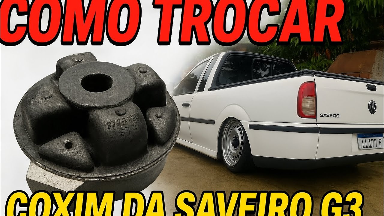 COMO TROCAR COXIM DO CAMBIO GOL SAVEIRO PARATI G1 G2 G3 G4