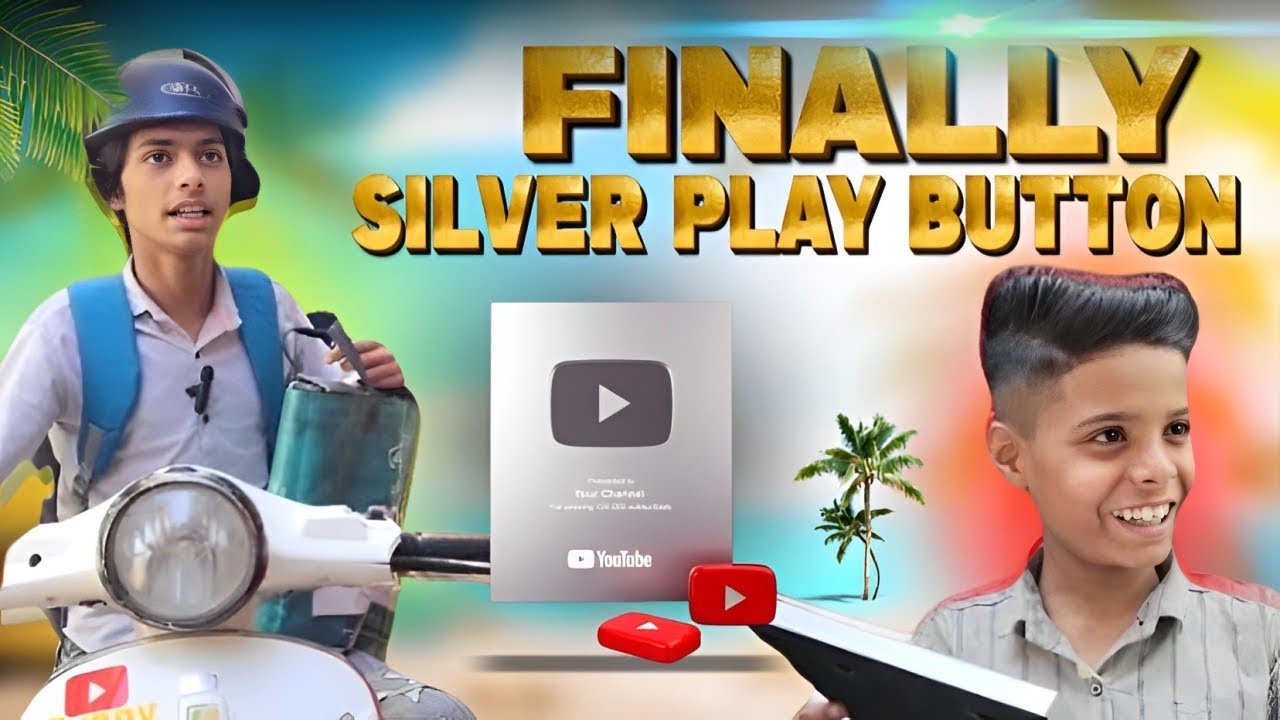 Finally SILVER PLAY BUTTON ▶️ 🥳 | Funny Battle | 