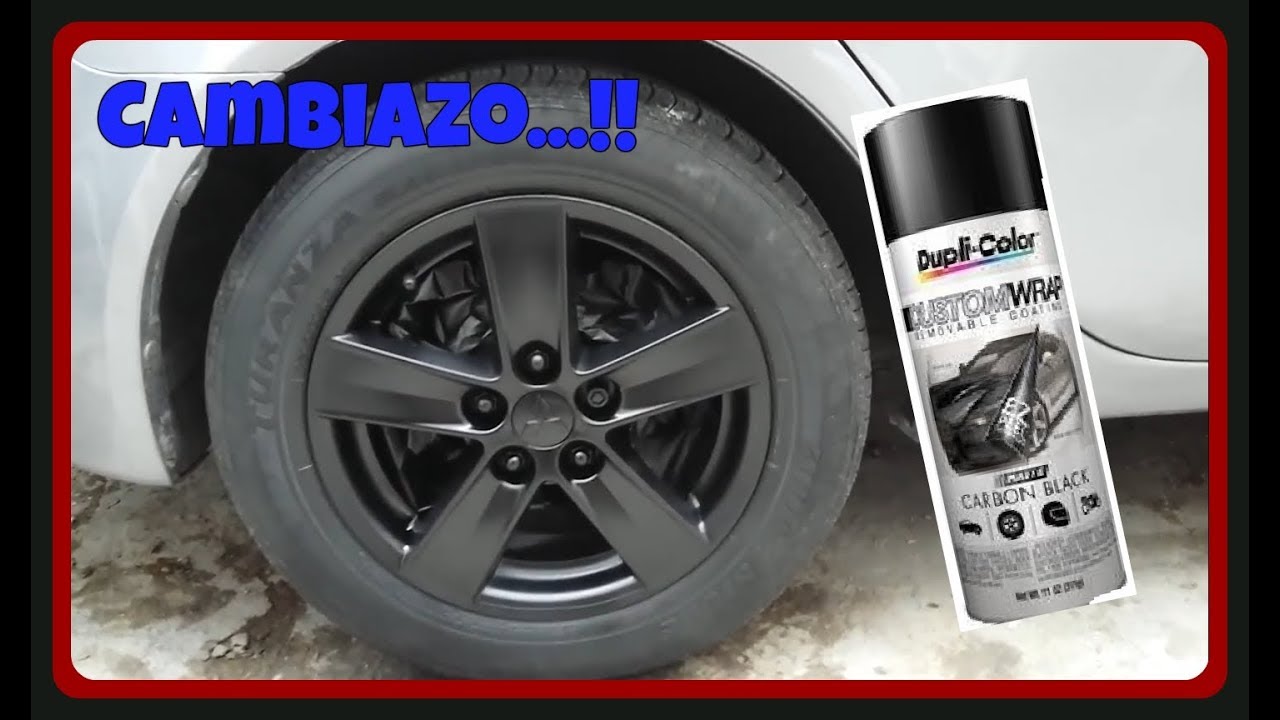 ¿Como pintar los rines con Plastidip? | Colocamos nuevo porta placa