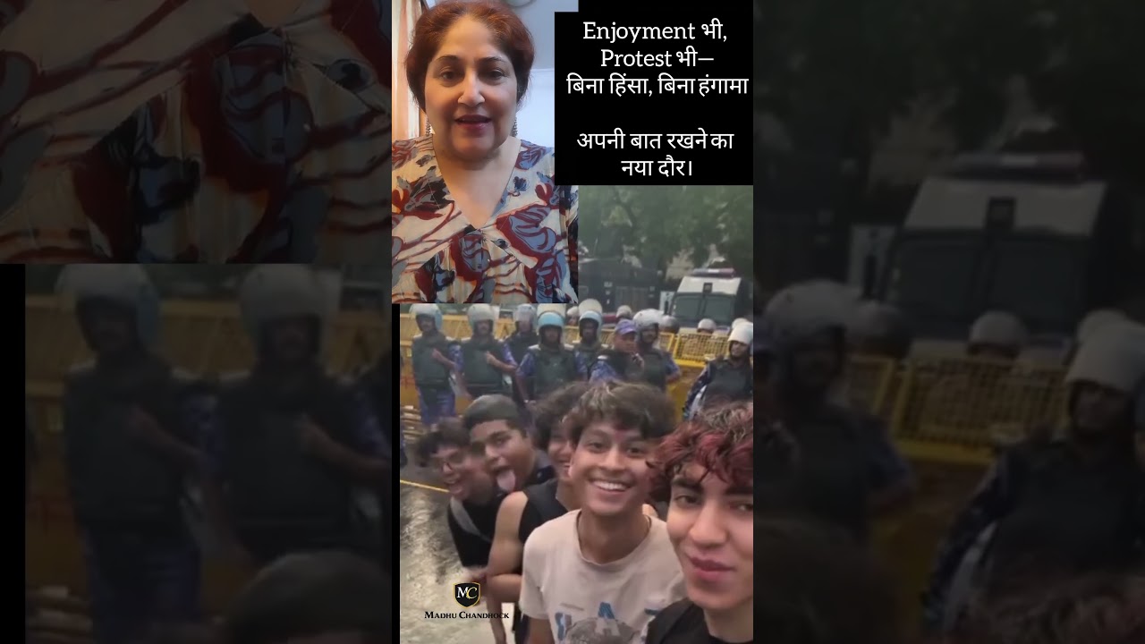No Violence, No Chaos ✌️ | A New Way to Protest 🎉 | Gen Z at Jantar Mantar