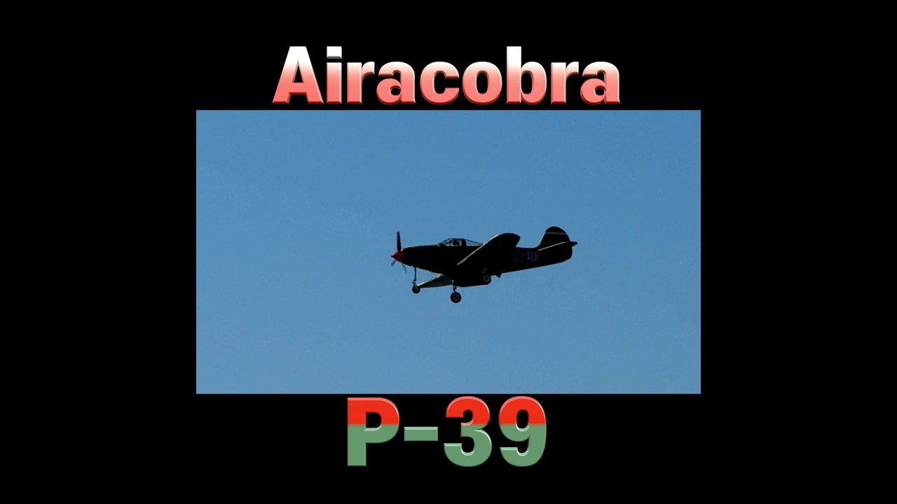 P-39 Airacobra, FMS wingspan 1200mm