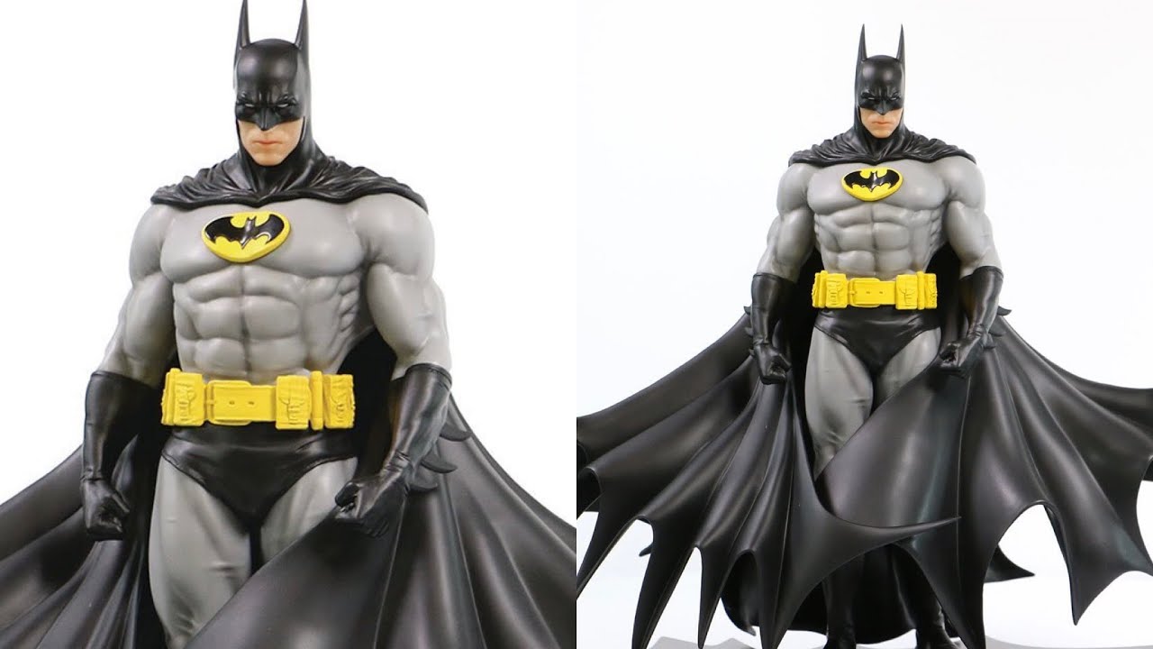 New DC Comics Batman Black & Gray Version 11 inch Statue revealed available at entertainment earth