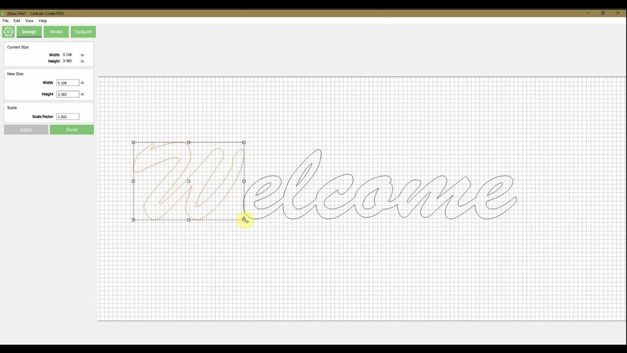 Carbide Create Tutorial - How To Weld Text For Signs