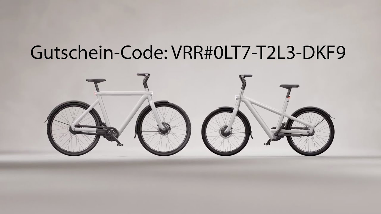 VanMoof S5 & A5 Intro | 100&euro; Rabattcode / Gutschein