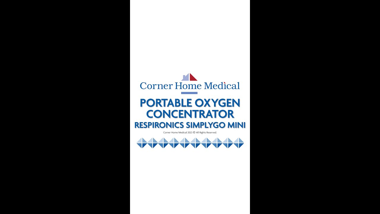 CHM Portable Oxygen Concentrator User Guide - Respironics SimplyGo Mini