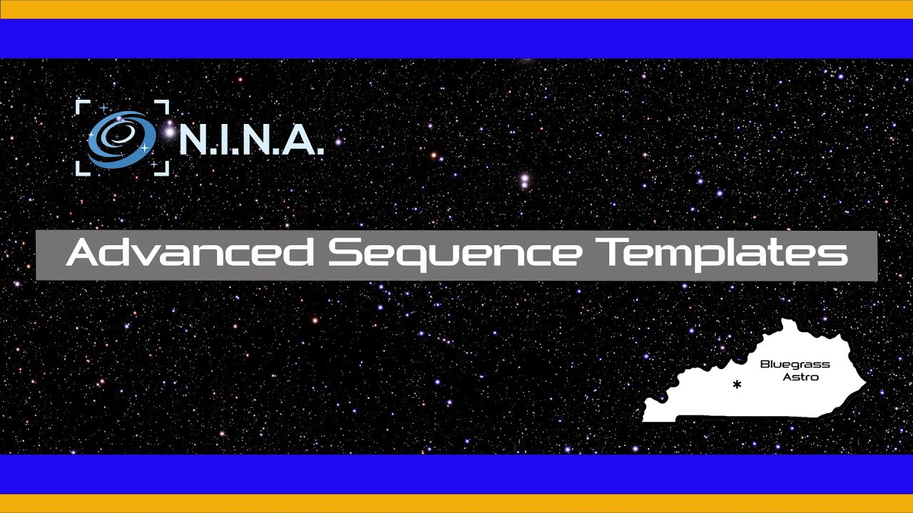 NINA Advanced Sequencer Templates