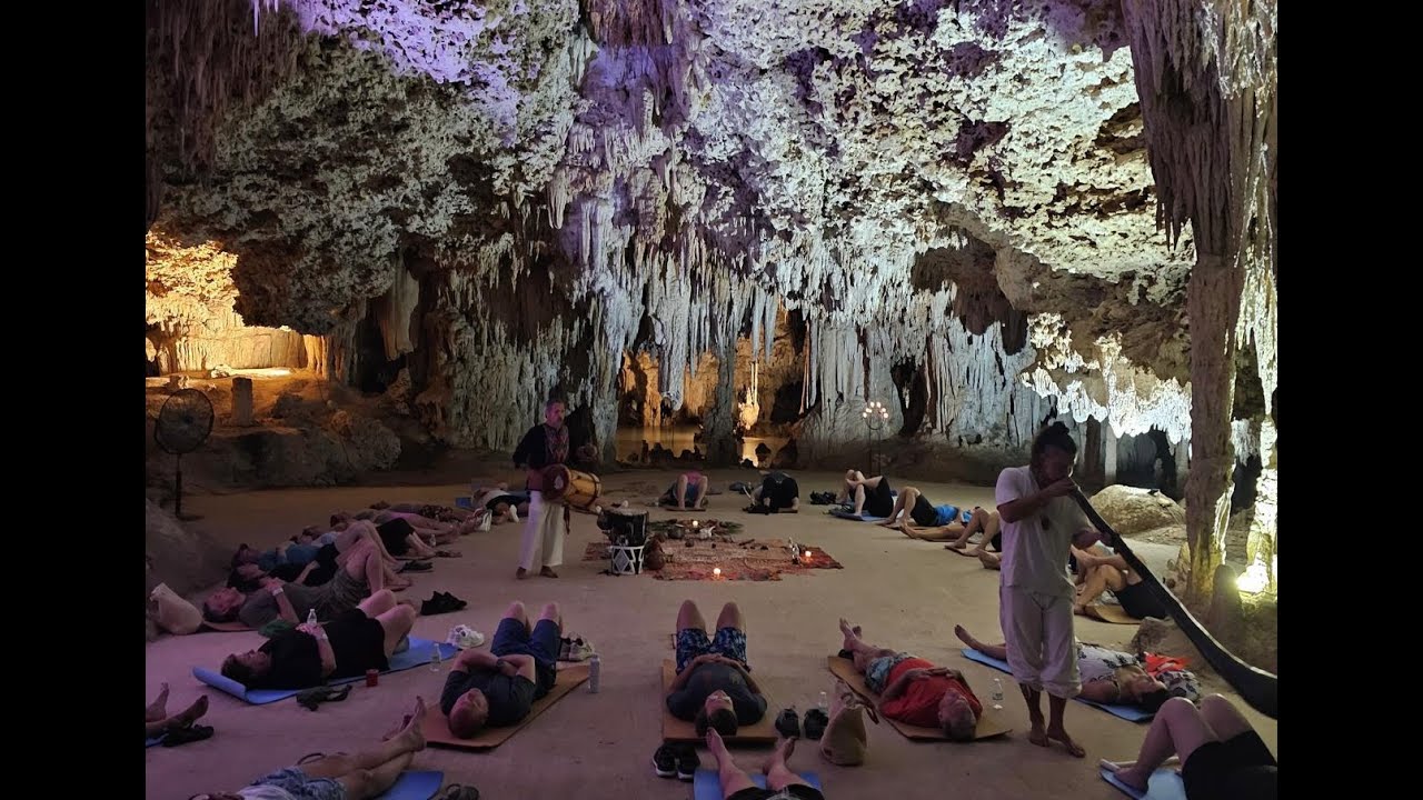 Sound healing for groups - Rio Secreto Playa del Carmen