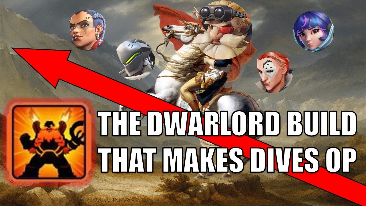 Dwarlord Torb Build That Makes Your Dive Comp OP | Overwatch 2 Stadium