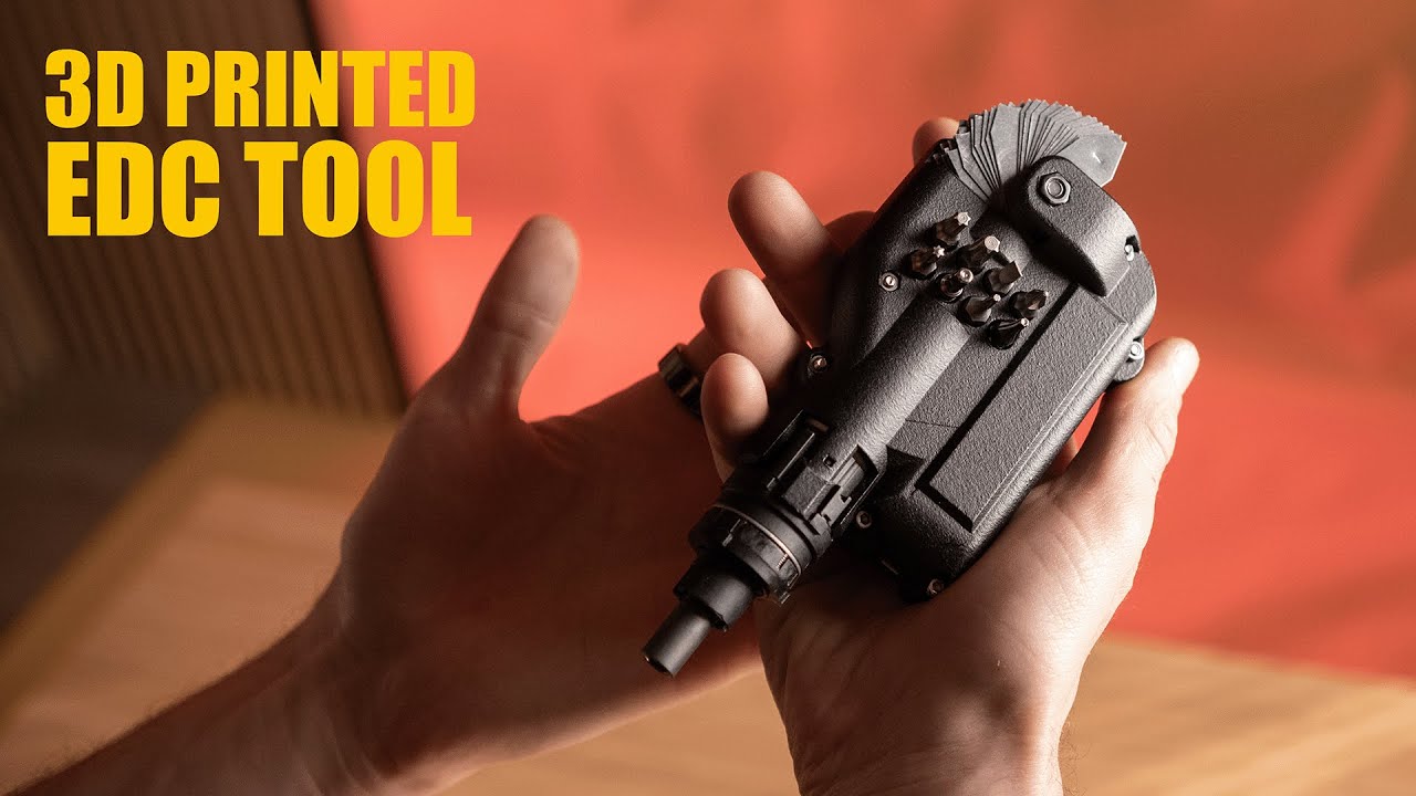 I 3D Printed an EDC Tool For 3D Print Projects - Episode 1