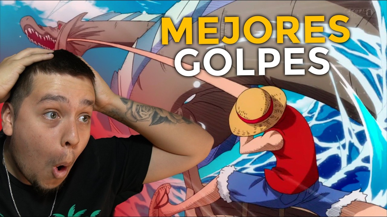 LOS 3 MEJORES GOLPES DE ONE PIECE (CINEEEE)