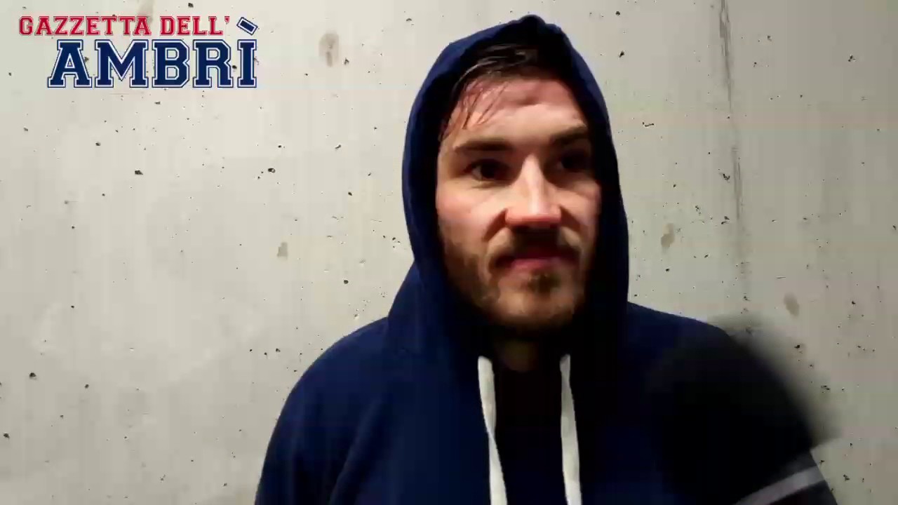 Nach dem Spiel mit Thibaut Monnet (13.1.2017)