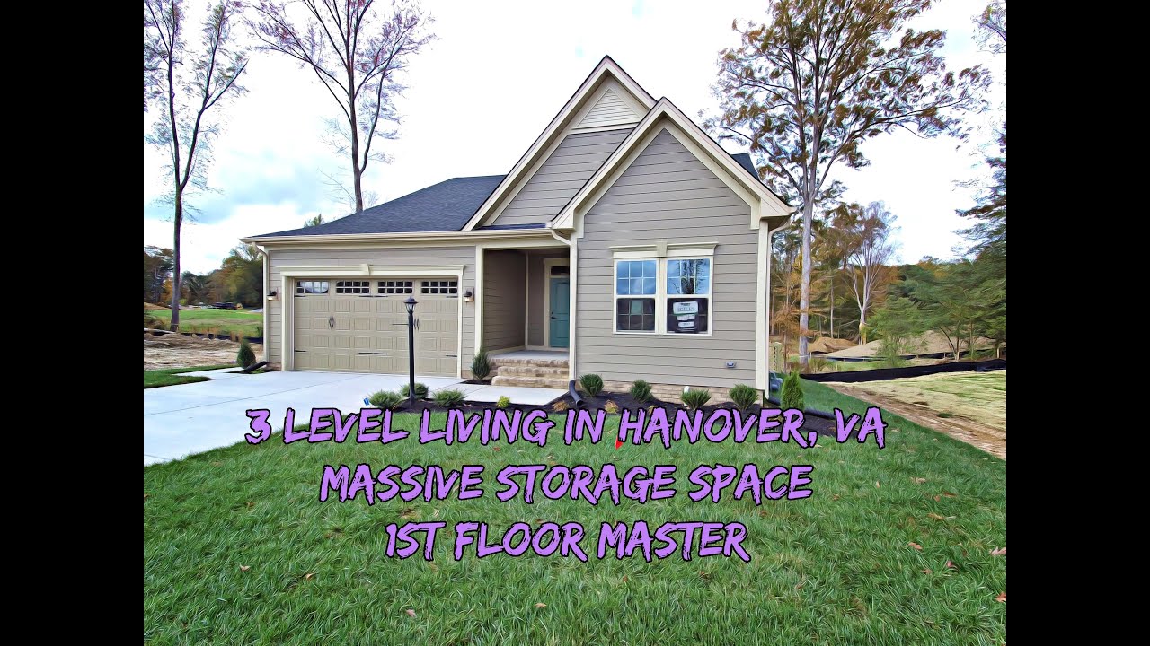 New Construction !  Hanover, VA Finished Basement Homes for Sale ++From Mid $300K++