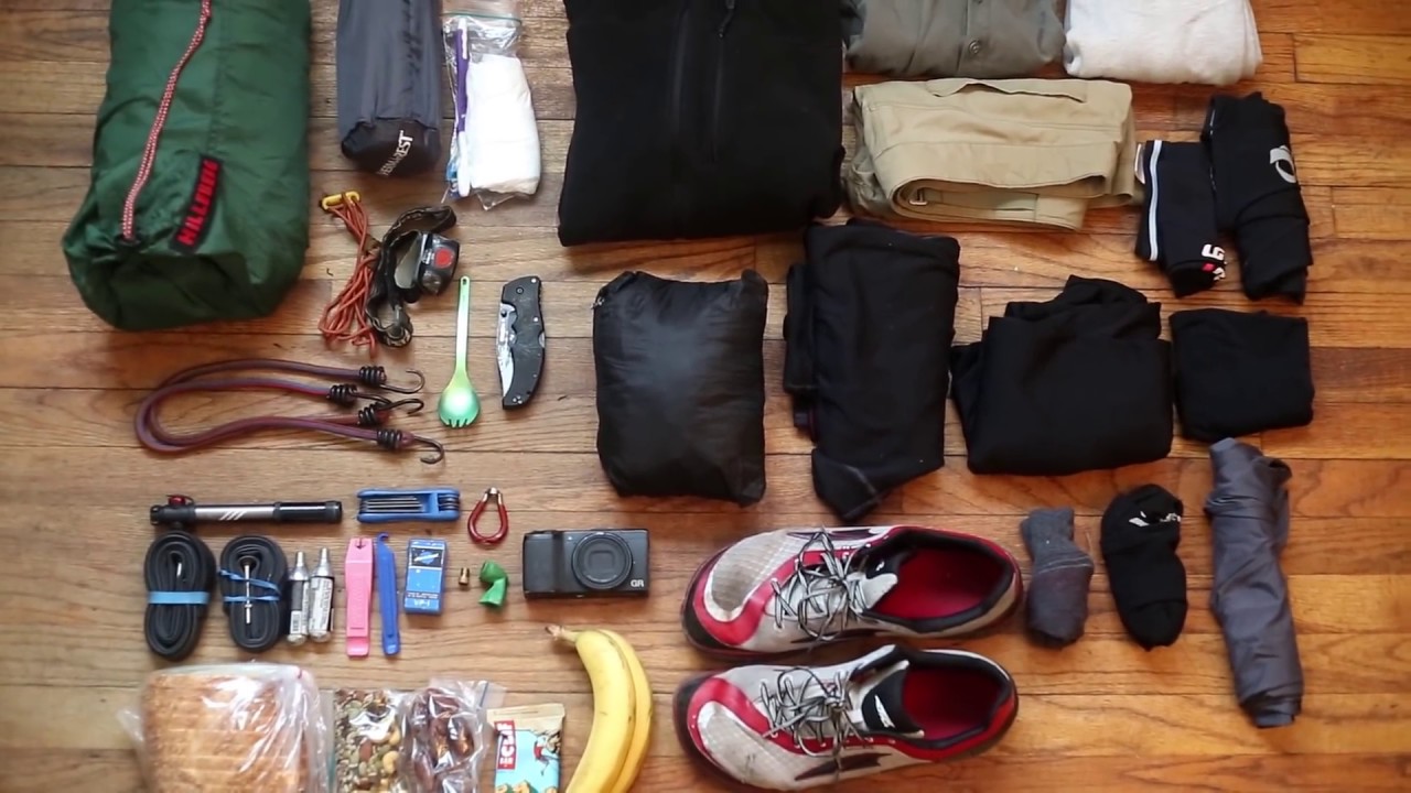 Ultralight Road Bike Touring & Gear Pack
