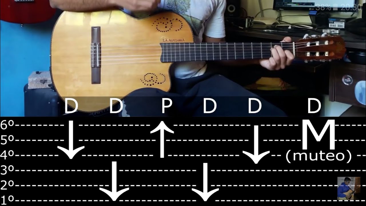 Como tocar chamamé (Rasguido) - Tutorial Guitarra