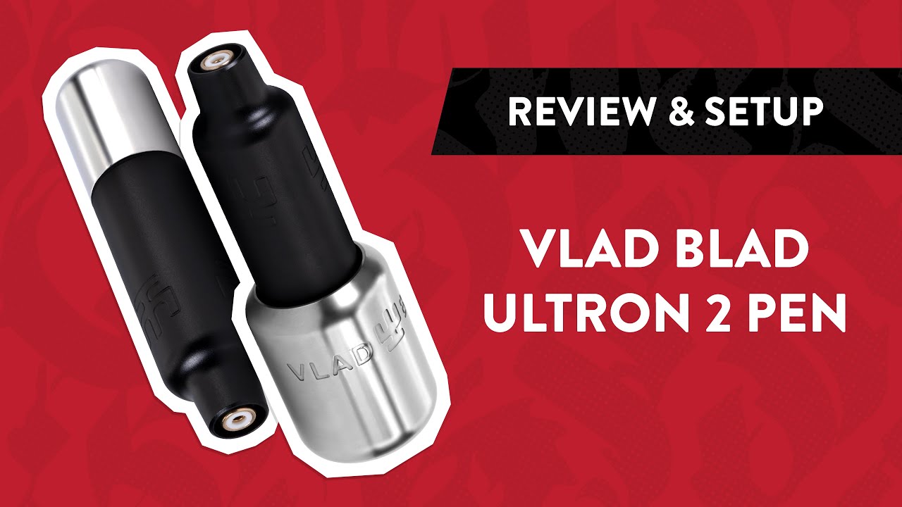 Vlad Blad Ultron 2 Pen Tattoo Machine | Review, Setup & Unboxing