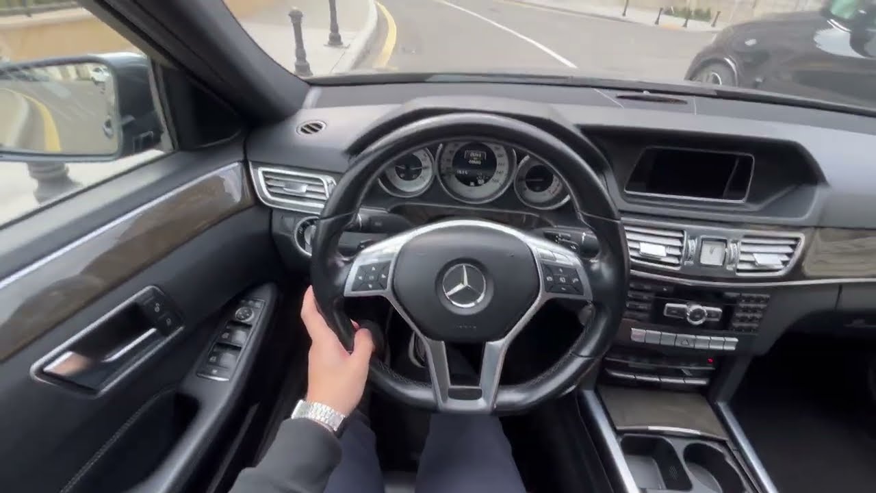 Mercedes-Benz E220d POV Drive Review No Talking | ASMR Driving | Diesel Luxury Sedan