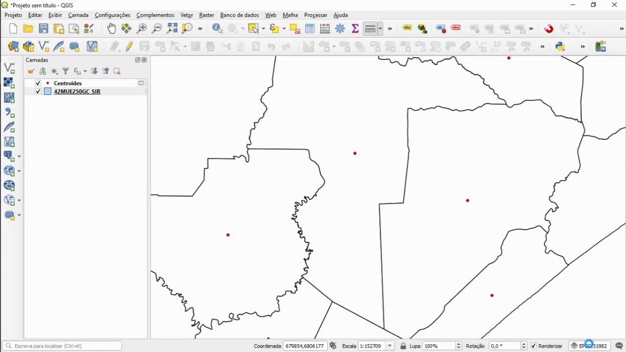 Como medir distâncias, áreas e ângulos no QGIS?