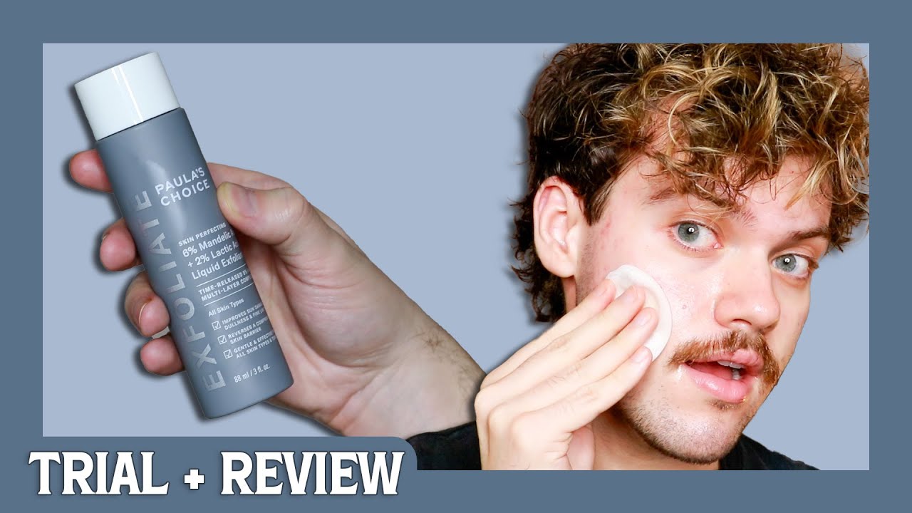 paula's choice 6% mandelic acid + 2% lactic acid liquid exfoliant | trial + review