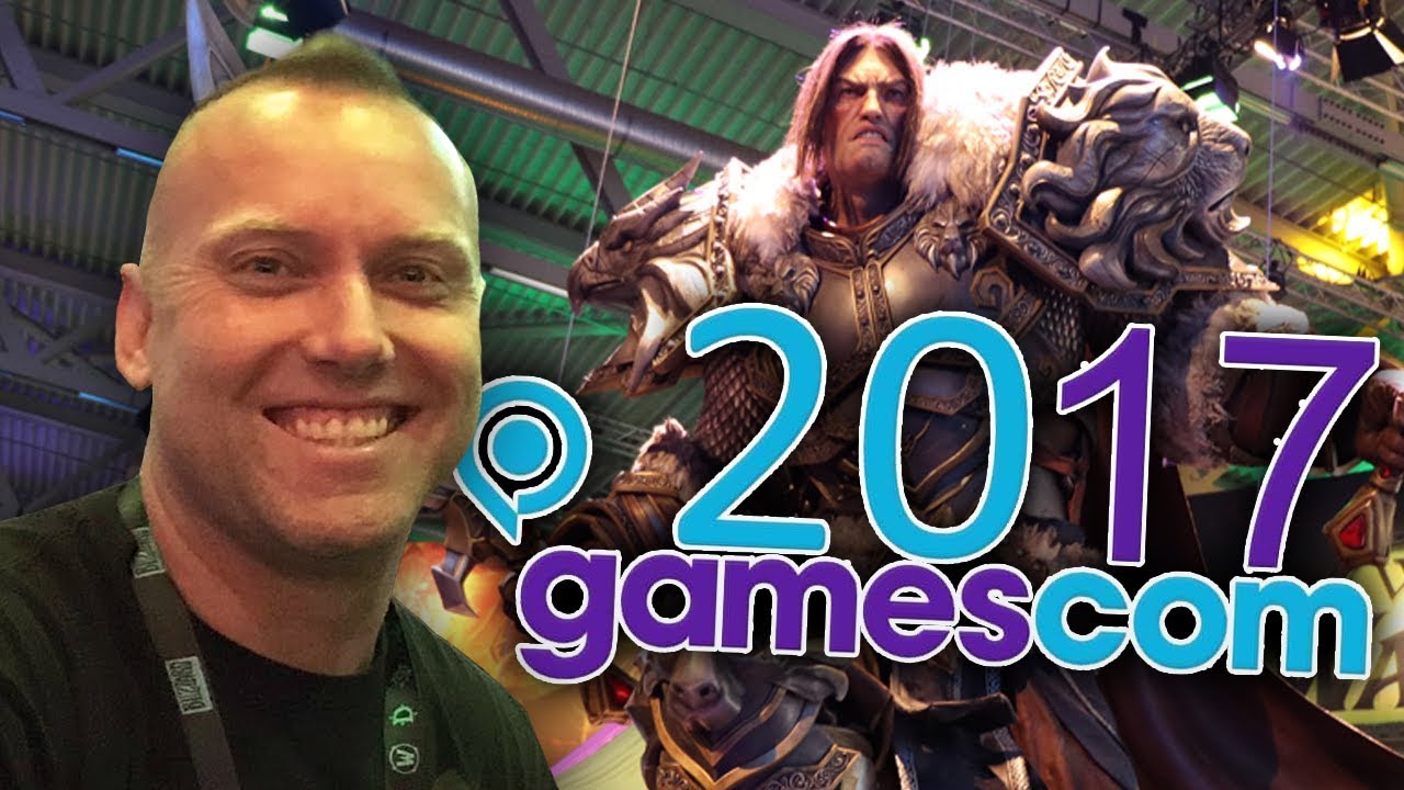 Swifty at the Blizzard Section of Gamescom 2017 Highlights