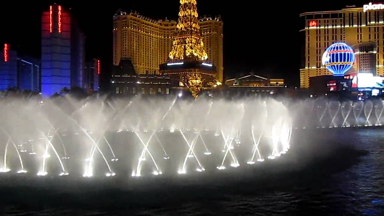 Der Brunnen vom Bellagio in Las Vegas