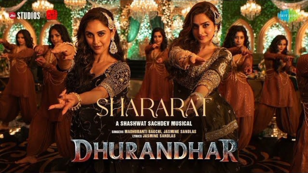 Shararat song dhurandar ||aisha khan 🎶