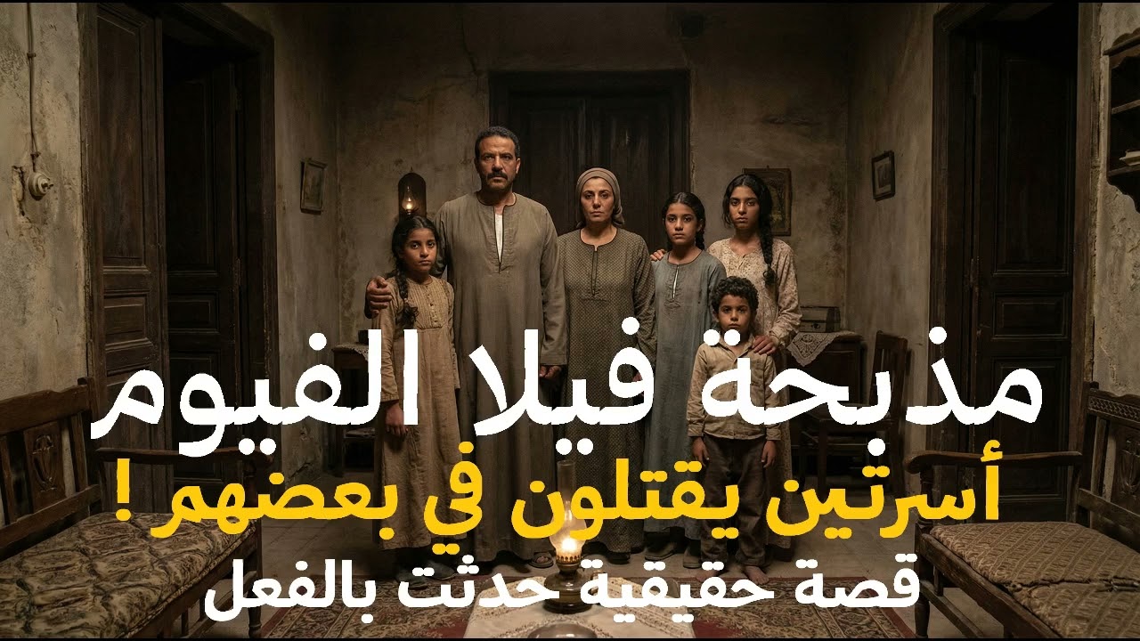 قصة حقيقية لوكيل نيابة مصري ينهي التحقيق في مذبـ ـحة فيلا الفيوم بعد بين اسرتين يقـ ـتلون في بعضهم !
