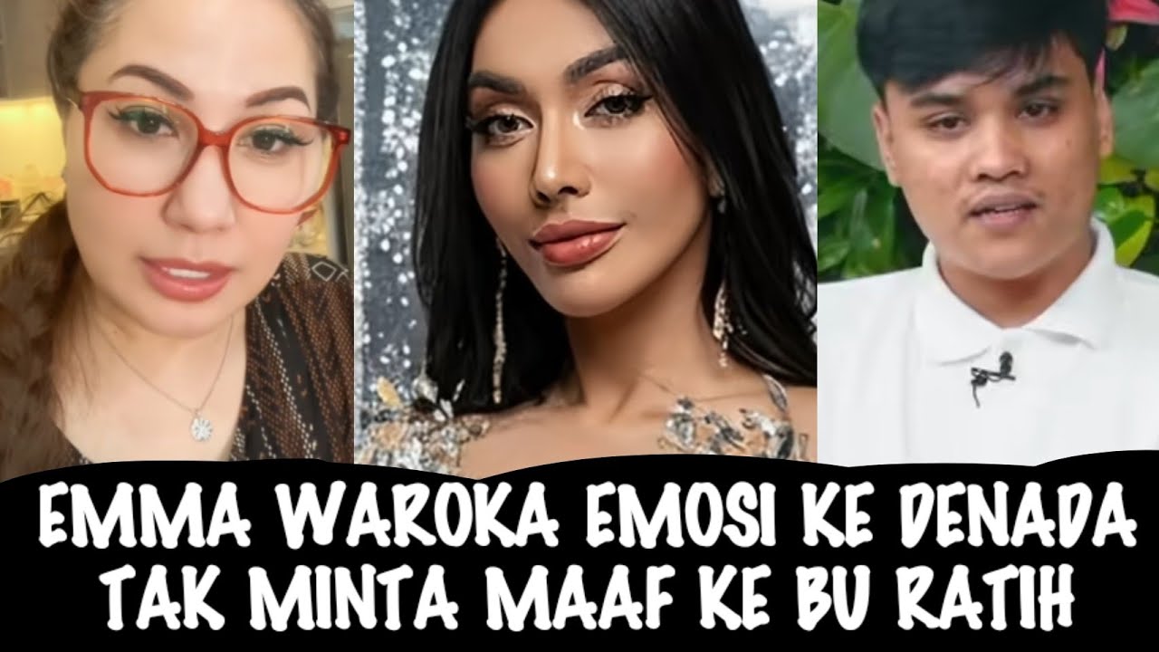 GEGER√√ EMMA WAROKA PENUH EMOSI TANGGAPI PERMINTAAN MAAF DENADA KEPADA RESA TANPA BU RATIH