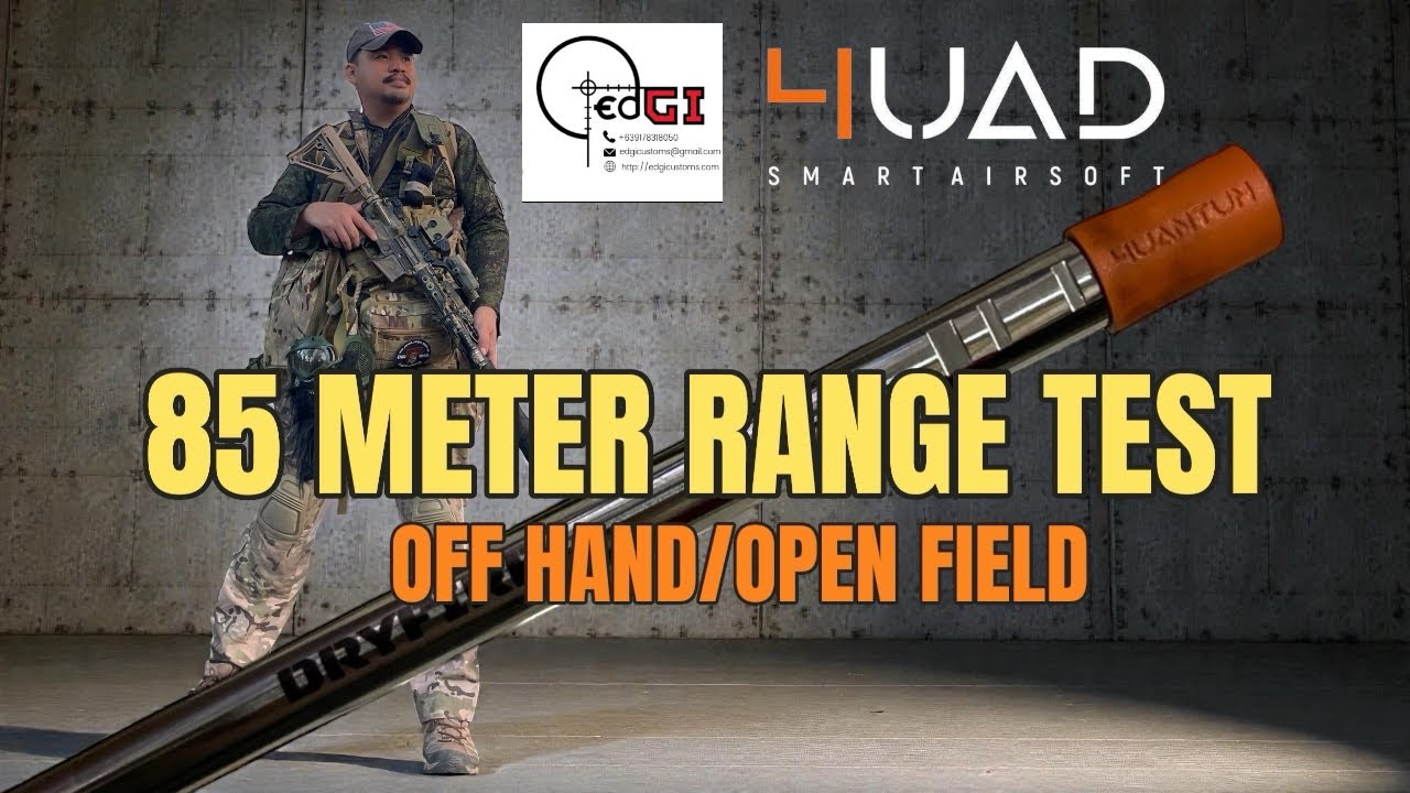 GBBR RANGE TEST USING 4UAD BUCKING AND EDGI DUAL BORE INNER BARREL | NO NPAS