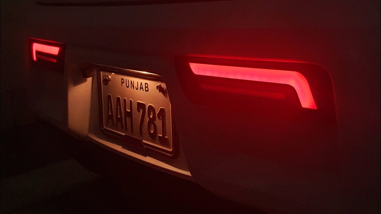 Alto Ags Modification Back Lights Visibility Test | Farrukh Nisar Cars