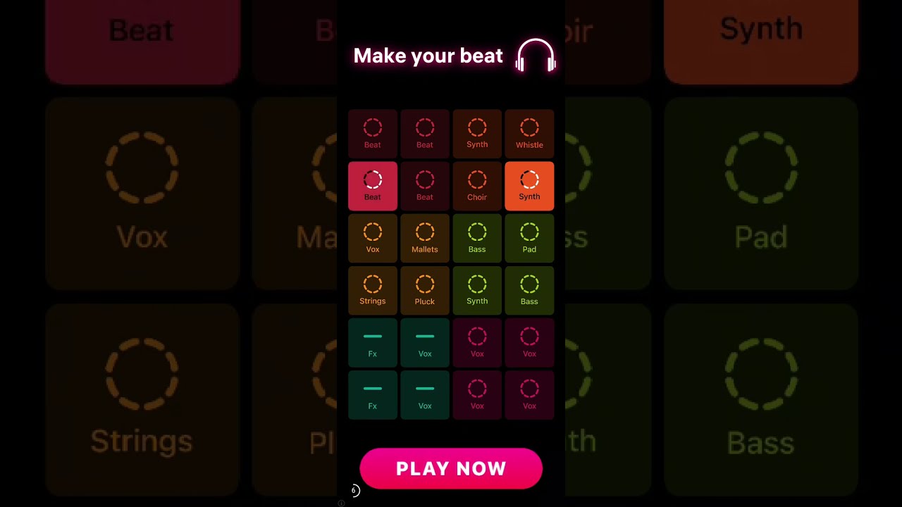 Groovepad - music & beat maker ad & demo play (iOS Android)
