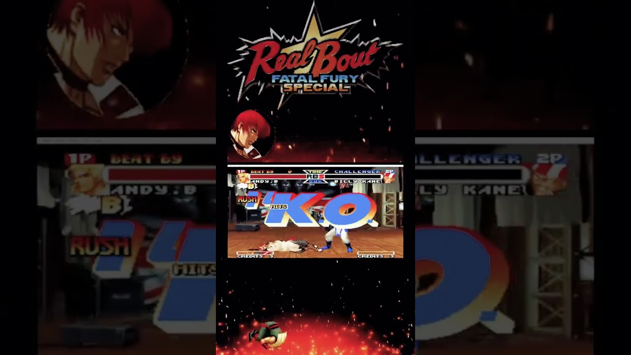 REAL BOUT FATAL FURY SPECIAL ANDY DEATH COMBO 