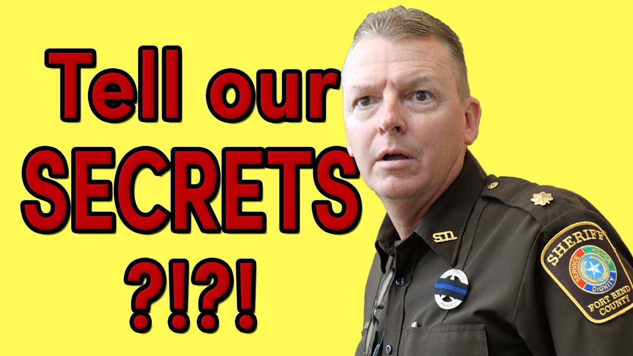 POLICE STATION STAKEOUT 👨🏻‍🦰📸👮: Will Sheriff Troy Nehls HIDE 🤐 from One Tough Voter?