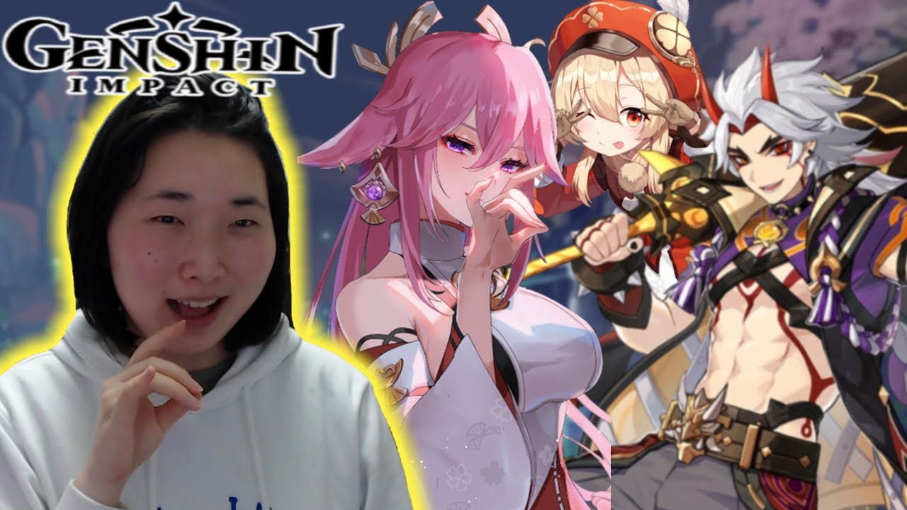 😍One and Oni!!!😍 New Genshin Impact Player Reacts to EVERY Character in Genshin Impact first time!!