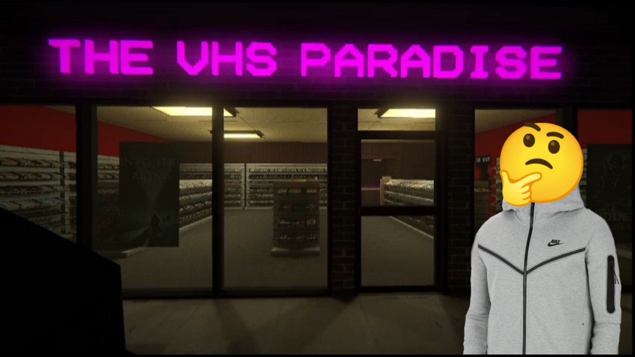 Aceitei o Emprego na Loja de VHS em The VHS Paradise e Algo Deu Muito Errado