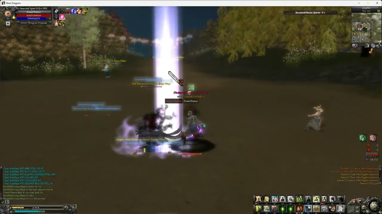 9Dragon Awaken QD grind