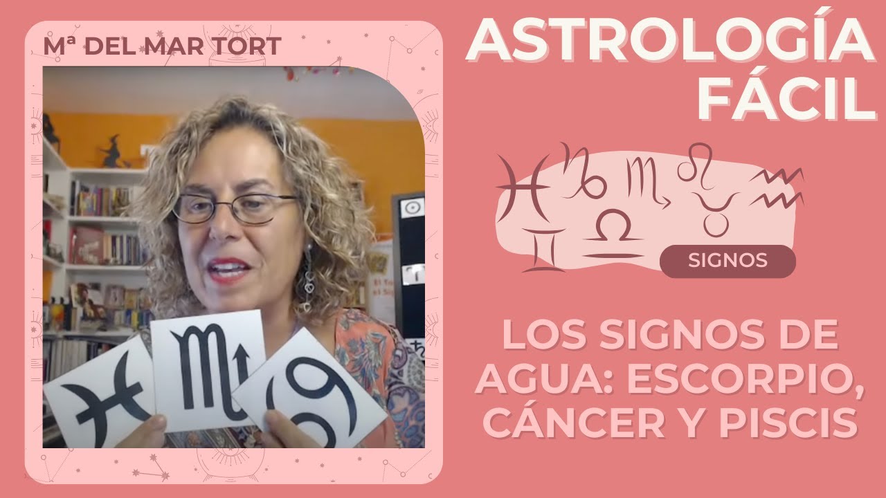 Los Signos de agua: Cáncer, Escorpio, Piscis | Aprende Astrología Fácilmente