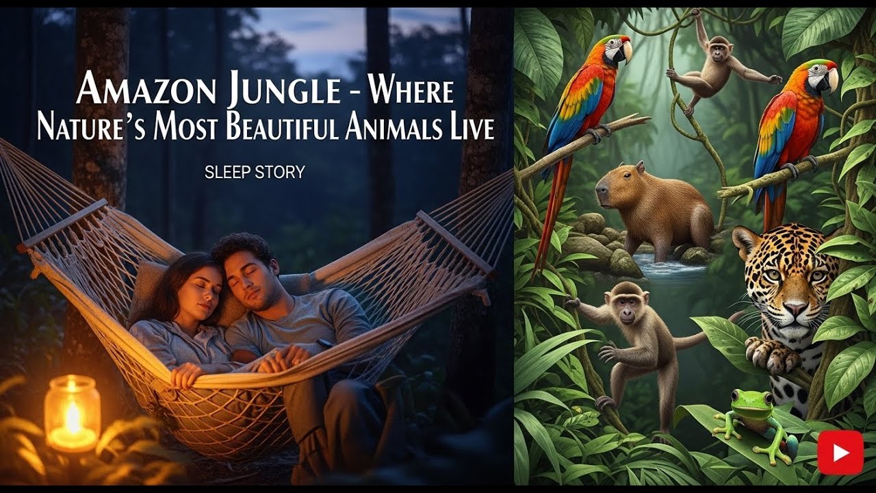 Amazon at Night: A Calming Sleep Documentary of Earth’s Living Heart
